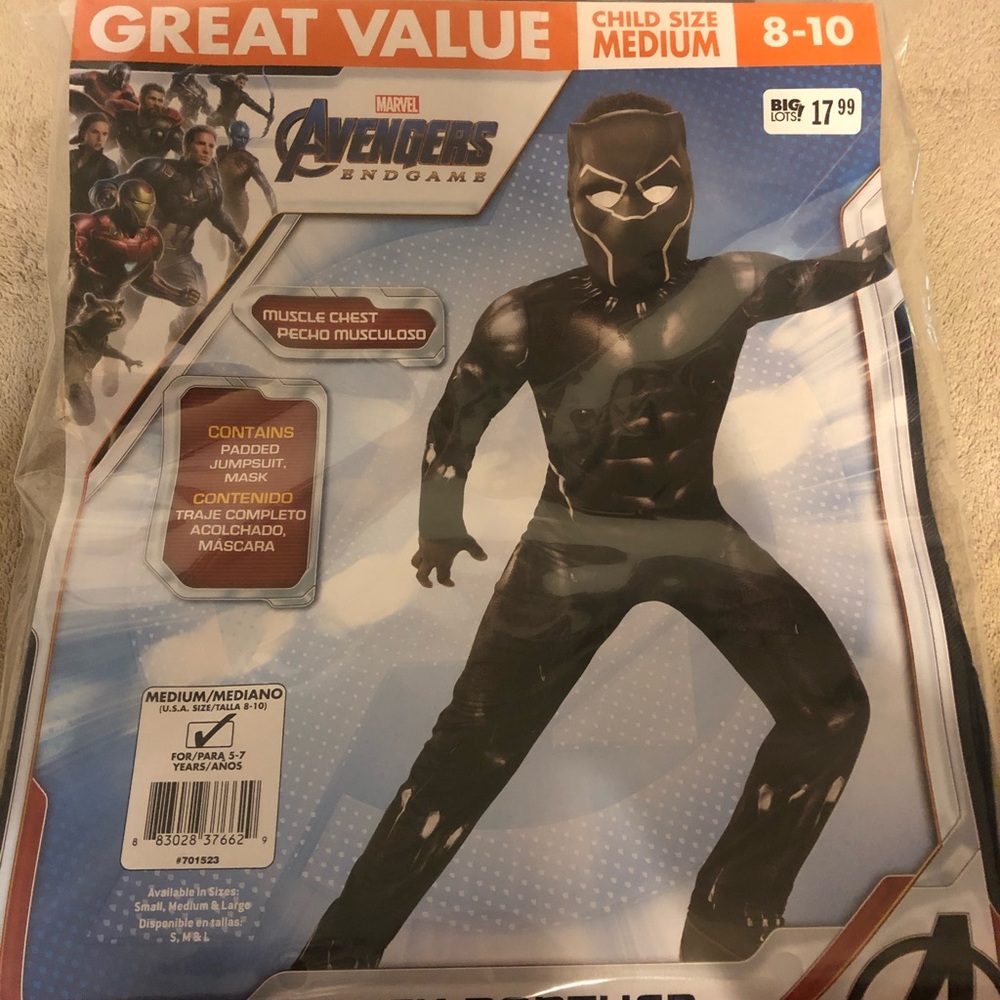 Black Panther Halloween Costume